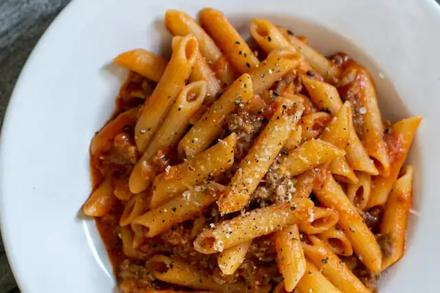 Italian Sausage Spaghetti